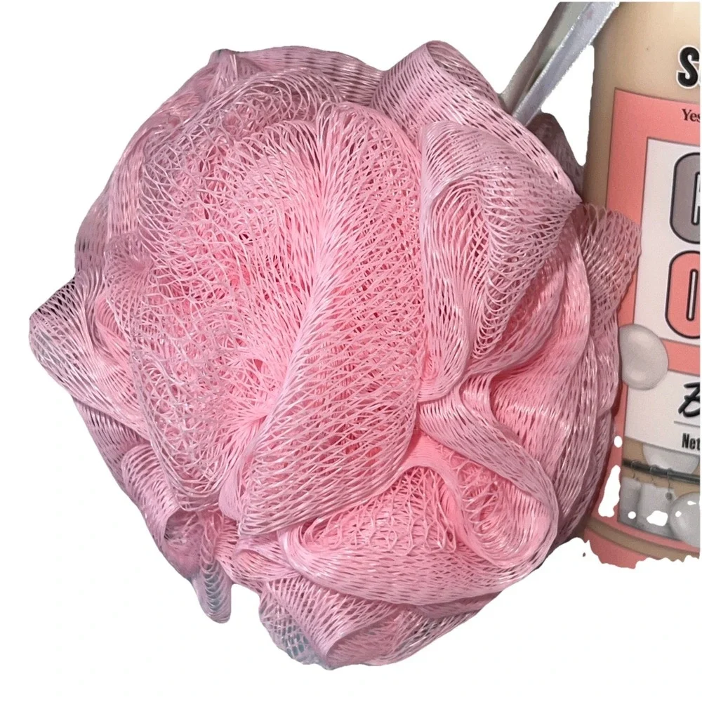 Soap & Glory Clean‎ On Me Body Wash 500ml Shea Butter &Vitamin E Shower Gel Poof